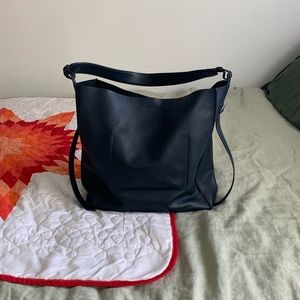 Allsaints navy tote